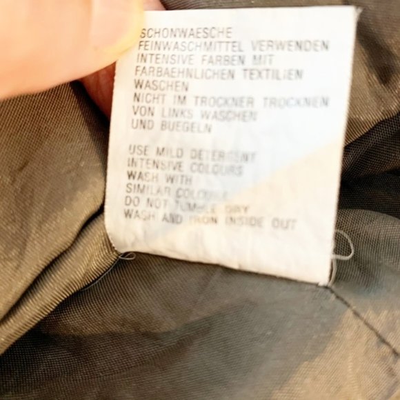 S.Oliver Jacket Olive Green Detachable Hood - Size US8 - Picture 9 of 13